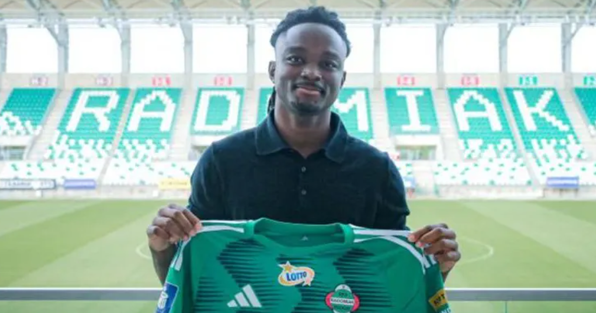 Romário Baró é contratação do Radomiak