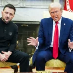 Se Putin desejar, arrasará vocês”: Trump solicita que Zelensky aceite as condições russas para finalizar o conflito na Ucrânia.