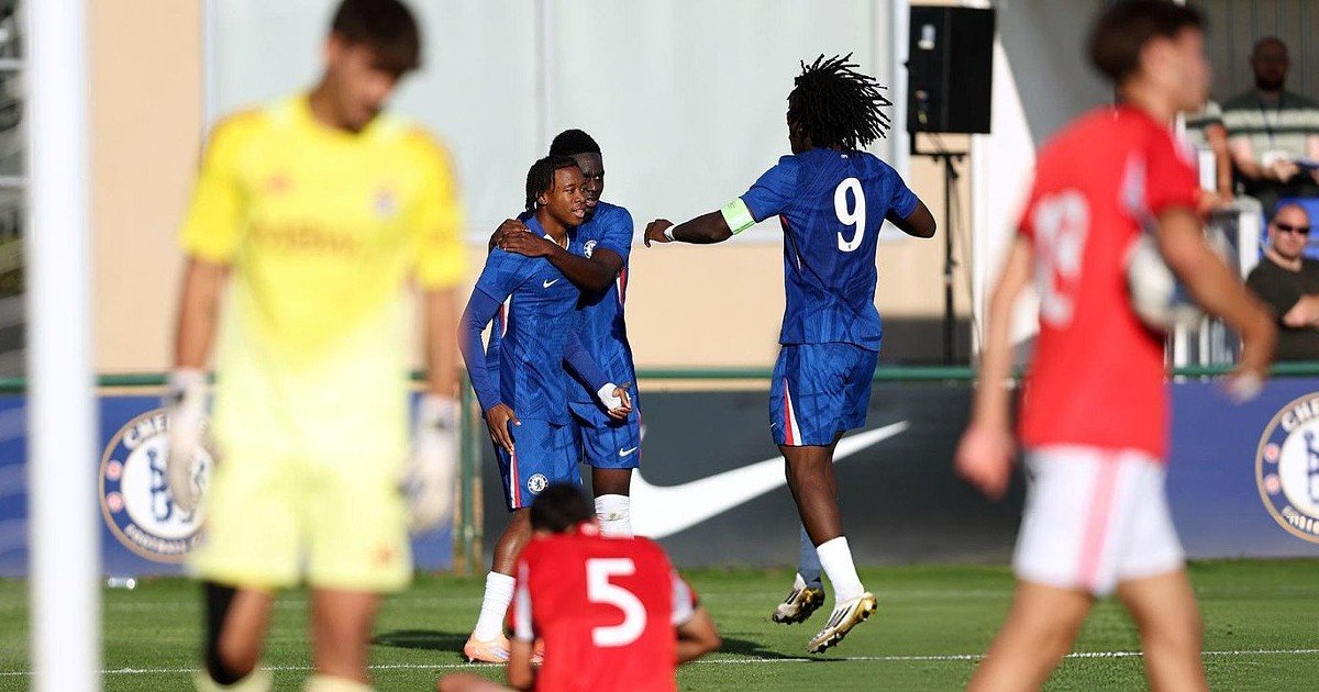 Juvenil: Benfica é superado de forma contundente pelo Chelsea