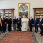 Pontífice encontra chefe de Estado brasileiro, visando COP30