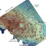 Impressionante Cratera de Asteroide de 8 Quilômetros Oculta sob o Atlântico Revelada em 3D Deslumbrante