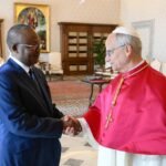 Pontífice acolheu chefe de Estado da Guiné-Bissau