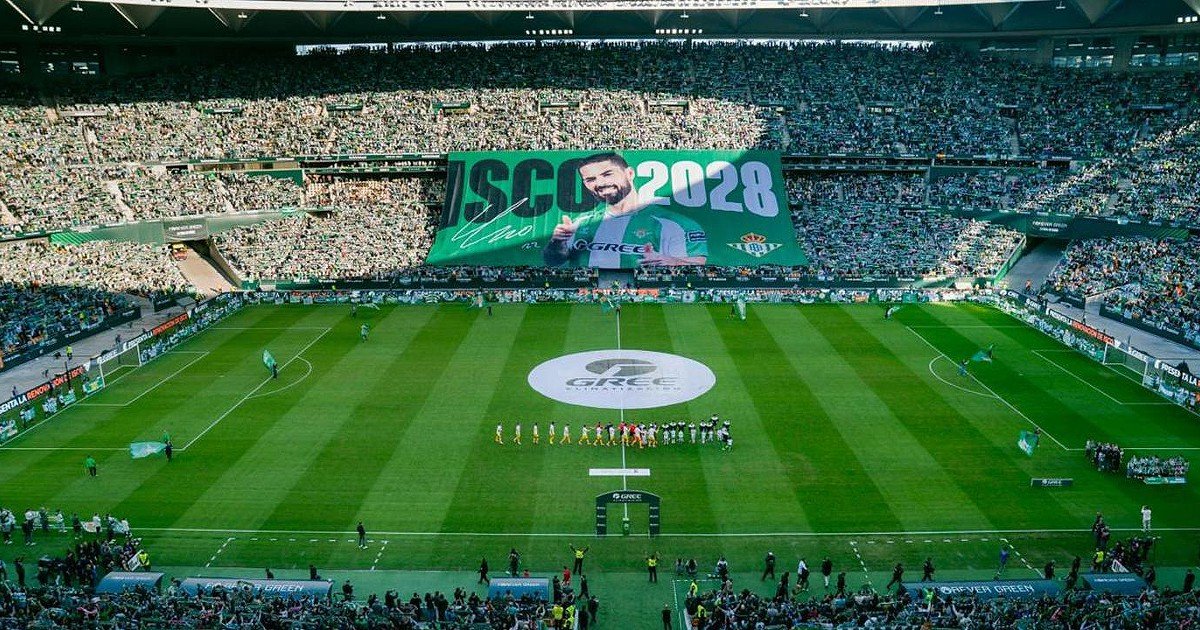 Bétis confirma extensão de contrato com Isco em destaque no Benito Villamarín