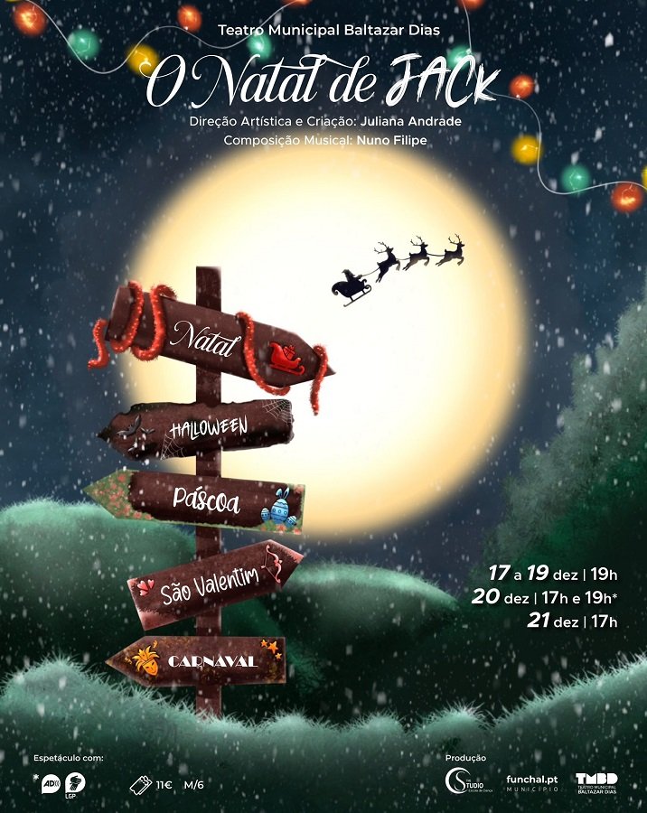 “CMF traz encanto natalino ao palco do TMBD com ‘O Natal do Jack’: venda de ingressos inicia ao público nesta sexta”