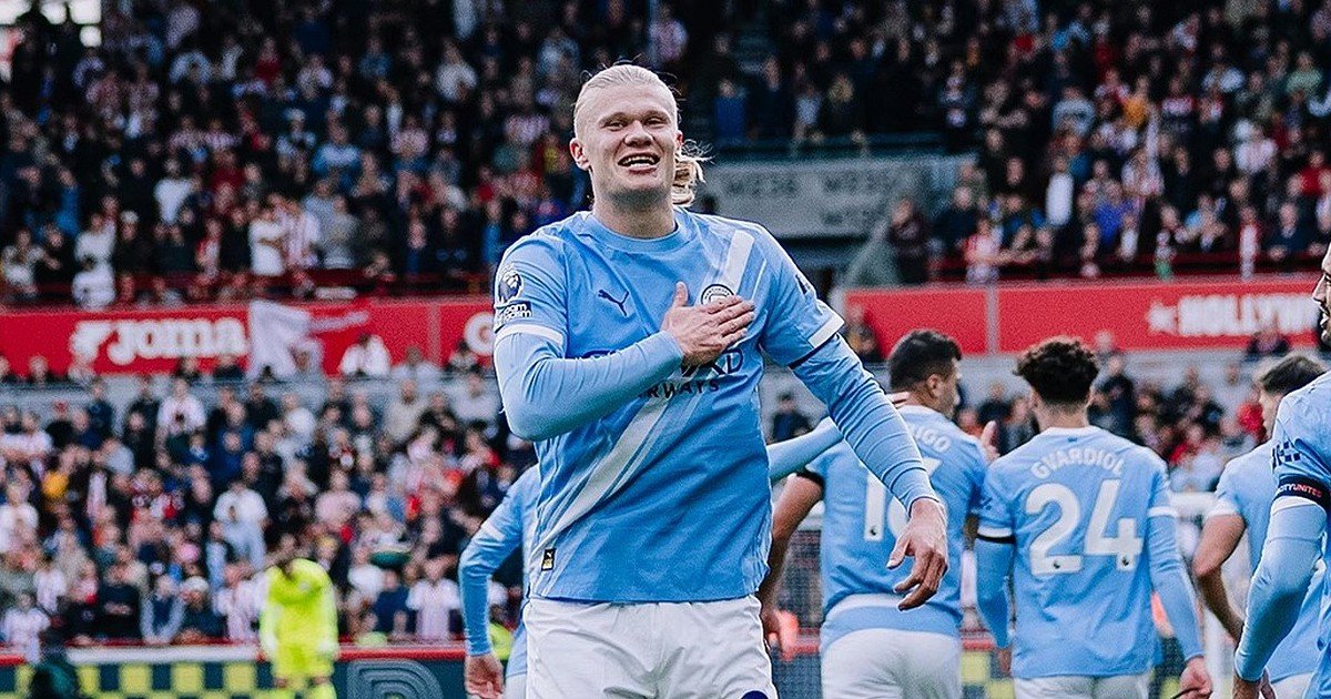 Erling Haaland é tão invencível que o vice-artilheiro do Manchester City… atua no Burnley.