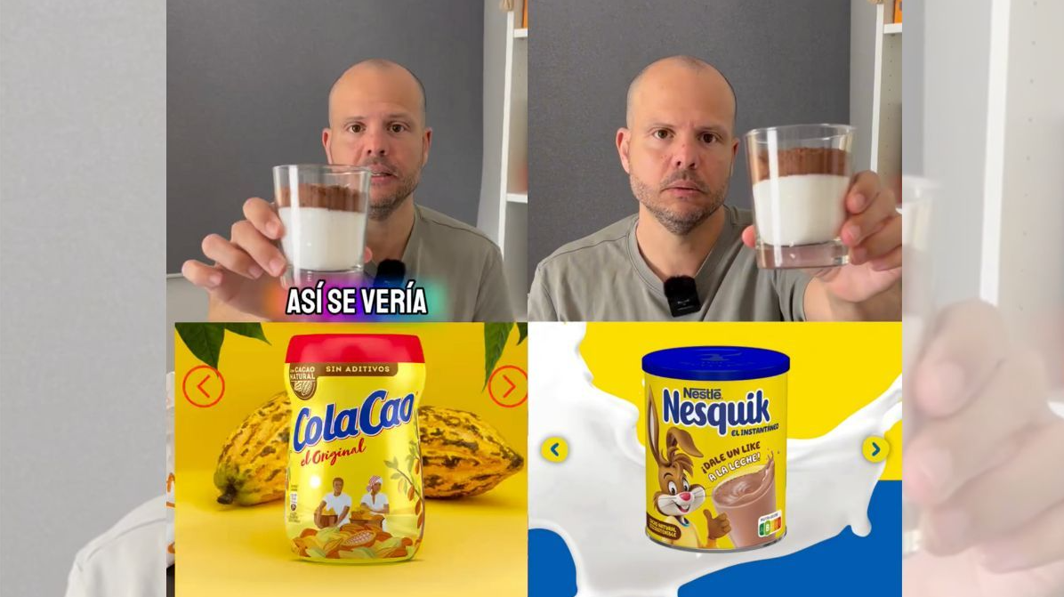 Copo a copo… de adoçante: especialista revela o que realmente possui o Cola-Cao e o Nesquik