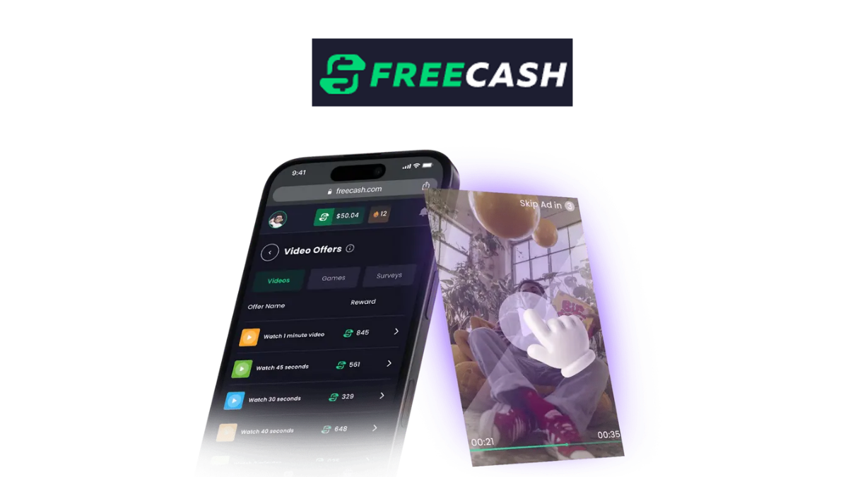 Week 1 – Freecash video