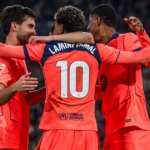 <p>Barcelona sofre susto, mas derrota Betis e continua no topo da Espanha</p>