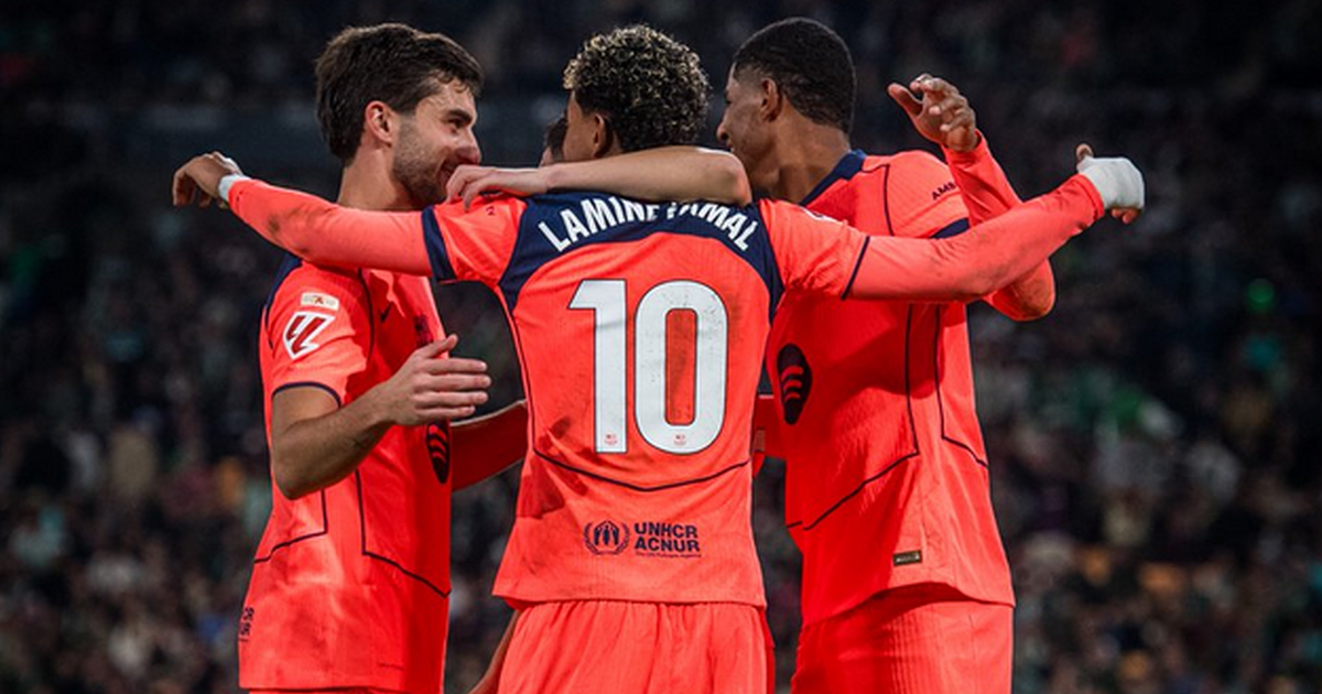 <p>Barcelona sofre susto, mas derrota Betis e continua no topo da Espanha</p>