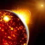 <p>Pesquisadores podem ter descoberto o mundo que originou a Lua</p>