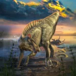 <p>Múmia de dinossauro descoberta com cascos e uma crista oculta</p>