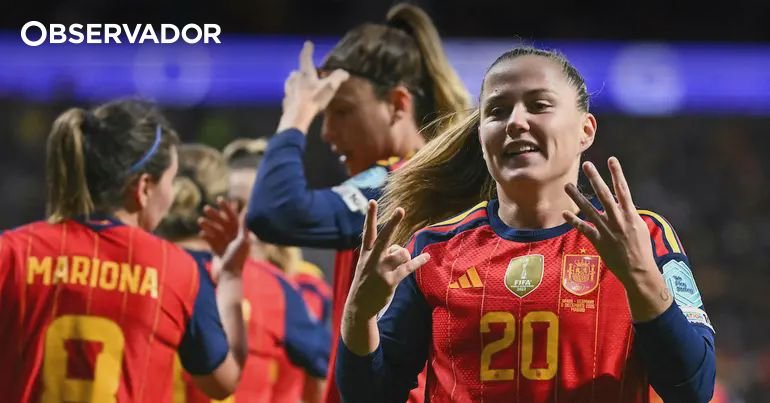 <p>Clàudia surgiu para afirmar que o amanhã promete ser semelhante ao que foi: Espanha derrota Alemanha e ganha a Liga das Nações.</p>