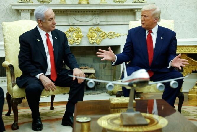 <p>Netanyahu aceita proposta para fazer parte do Conselho de Paz de Trump</p>