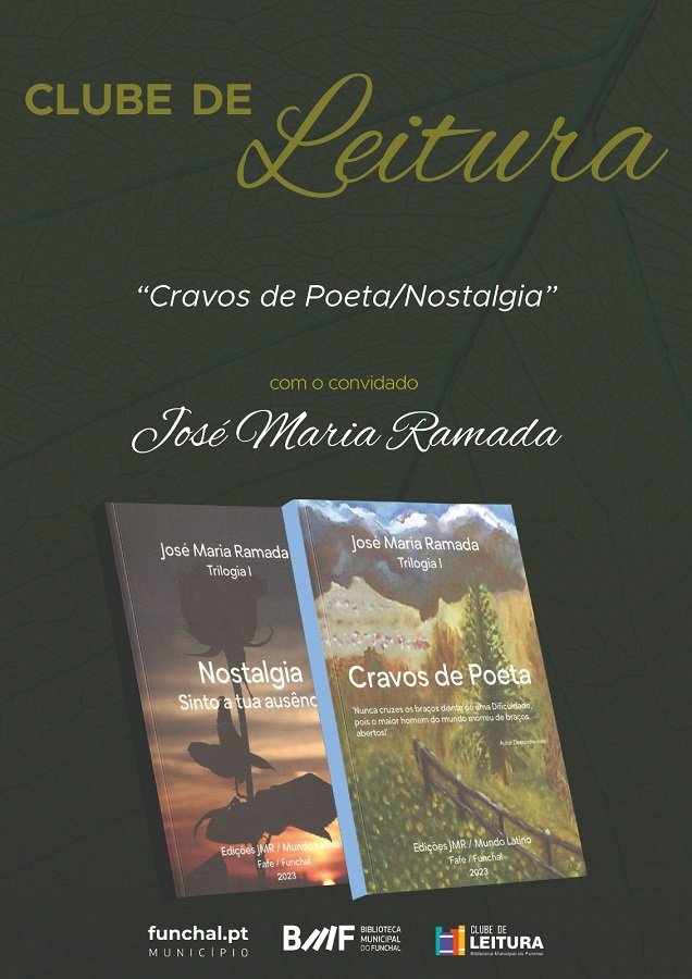 <p>Biblioteca Municipal do Funchal organiza nova reunião do Grupo de Leitura com o autor José Maria Ramada, na quarta