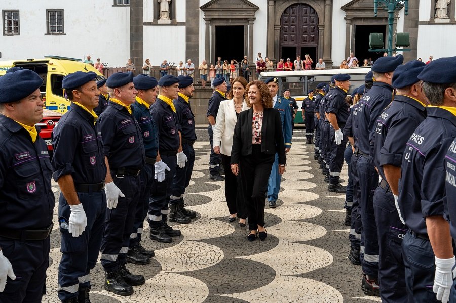 Cristina Pedra salienta “prestação ímpar” dos Bombeiros Sapadores do Funchal, nas celebrações do 137.º aniversário da corporação