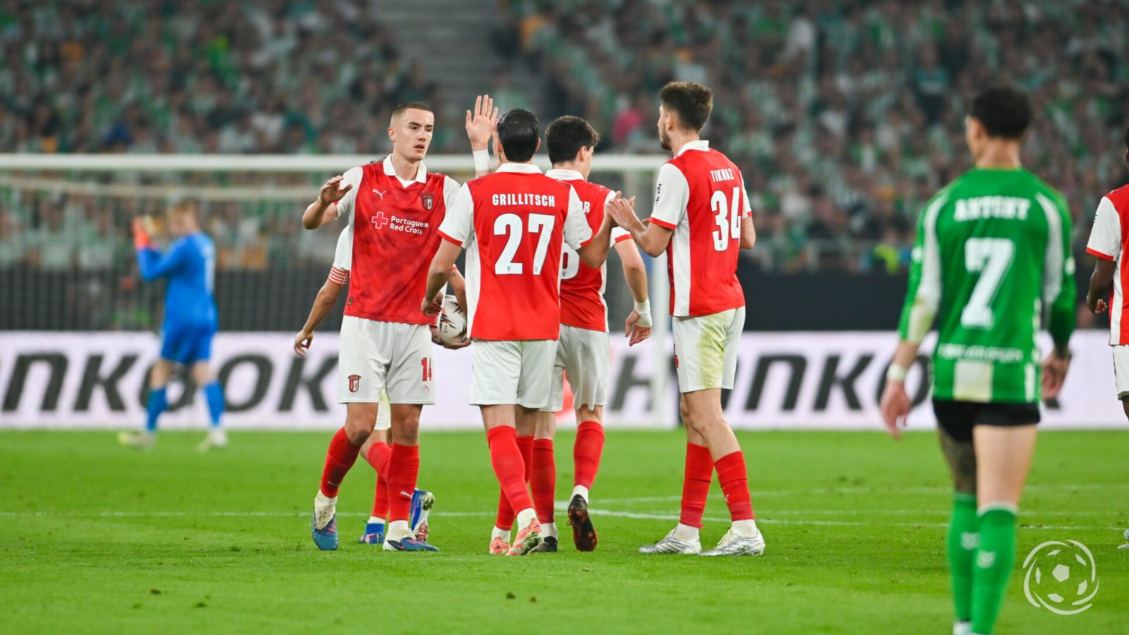 Atualização do Classificatório UEFA após a classificação do Braga e a eliminação do FC Porto na Liga Europa