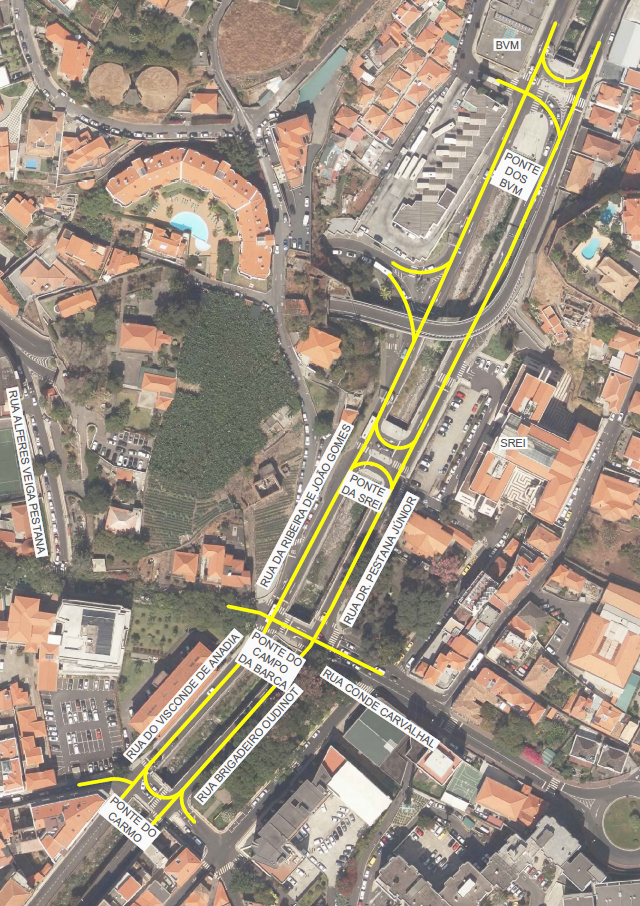 PREFEITURA DO FUNCHAL TROCA SINAIS SEMAFÓRICOS ENTRE A PONTE DO CARMO E OS BOMBEIROS VOLUNTÁRIOS MADEIRENSES