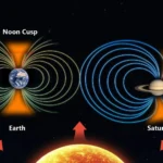 O campo magnético de Saturno é torcido e os pesquisadores acabaram de descobrir o motivo.