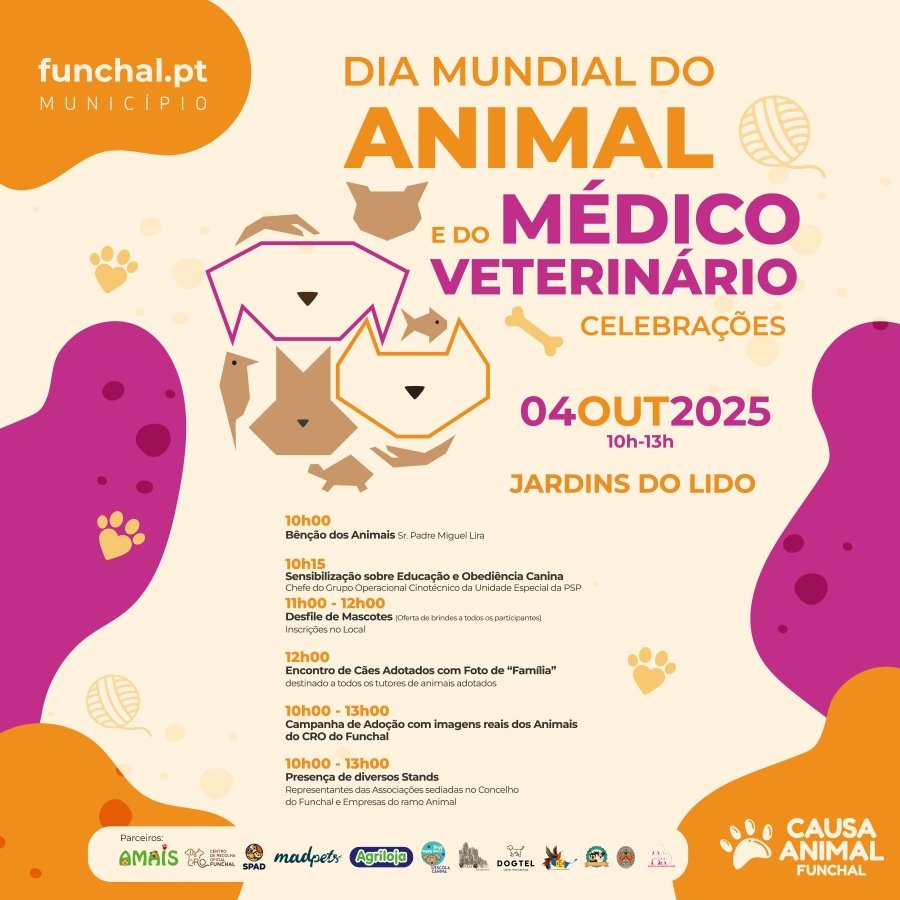 Funchal celebra o Dia Internacional dos Animais nos Jardins do Lido