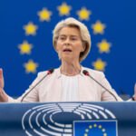 Relato da União: Von der Leyen sugere interrupção do pacto de parceria da UE com Israel